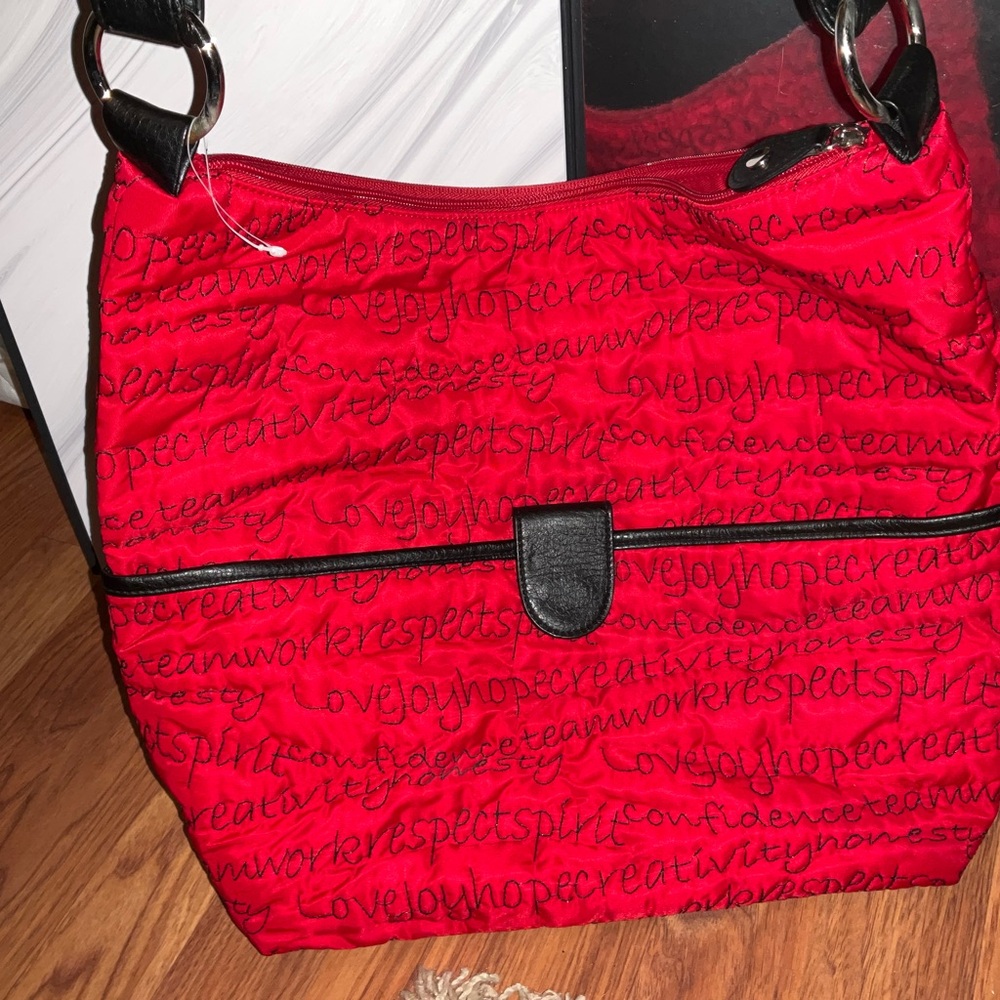 Chico's Vibrant Red Shoulder Bag